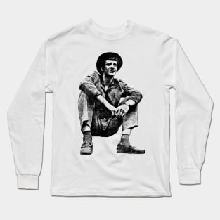 Jean-Paul Belmondo † Retro Fan Art Long Sleeve T-Shirt